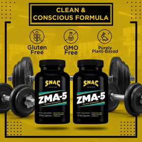 SNAC ZMA-5 Complément Minéral 180 Capsules - Utilisation quotidienne