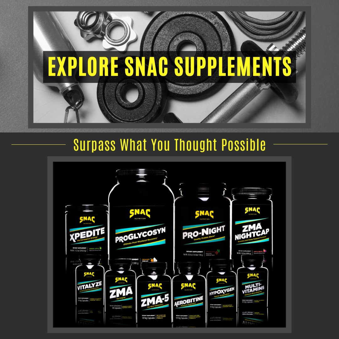 SNAC ZMA-5 Complément Minéral 90 Capsules sur une table