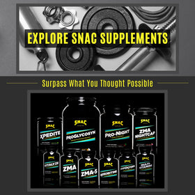 SNAC ZMA-5 Complément Minéral 90 Capsules sur une table