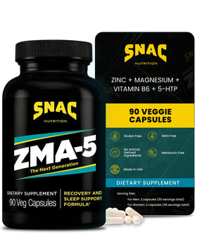 SNAC ZMA-5 Complément Minéral 90 Capsules vue de face