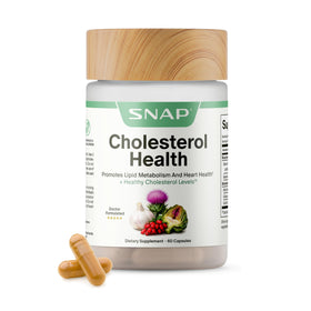 Snap Supplements Complément Alimentaire Cholestérol 60 capsules vue avant