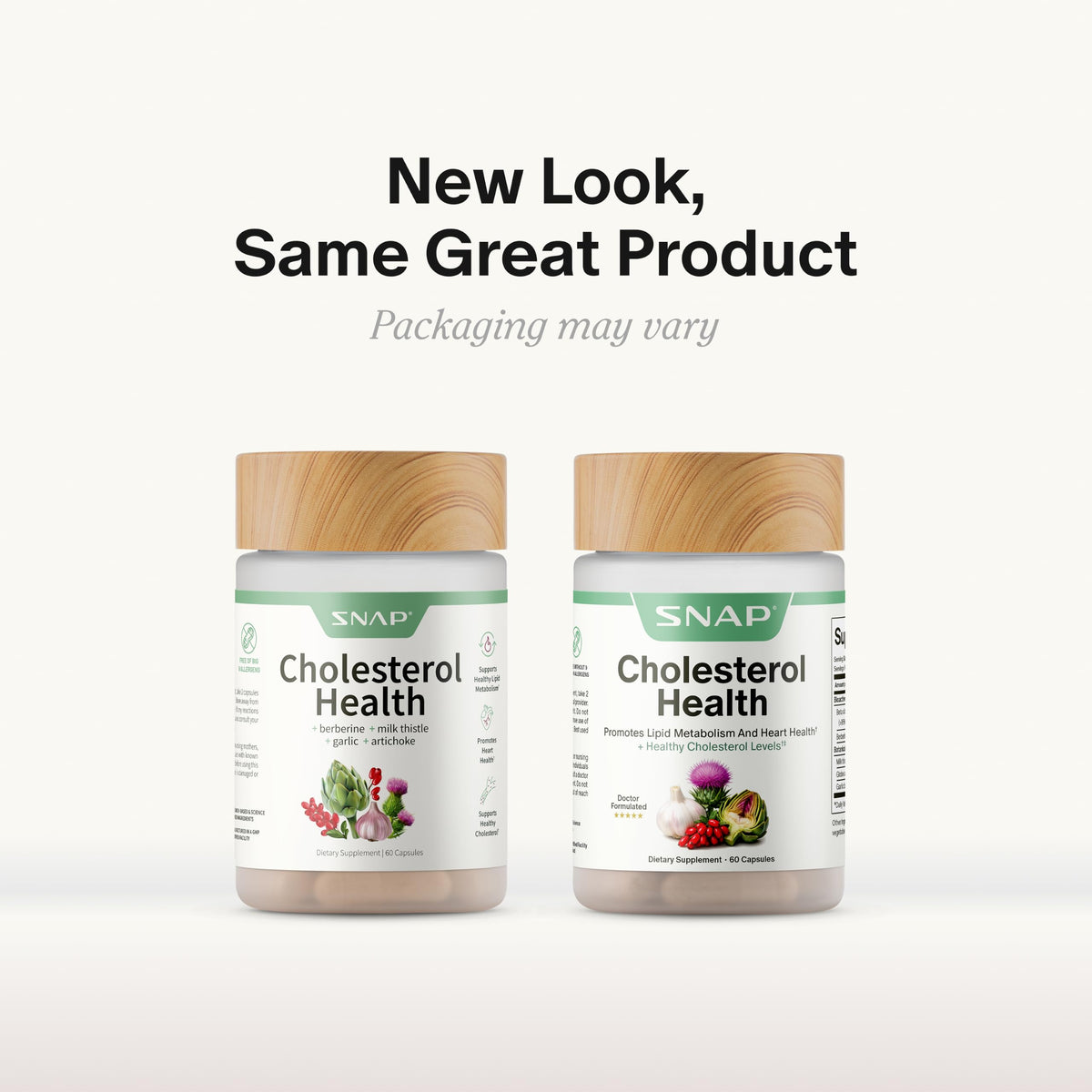 Snap Supplements Complément Alimentaire Cholestérol sur une balance de cuisine
