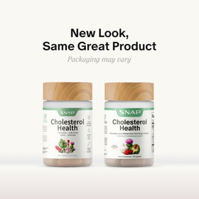 Snap Supplements Complément Alimentaire Cholestérol sur une balance de cuisine