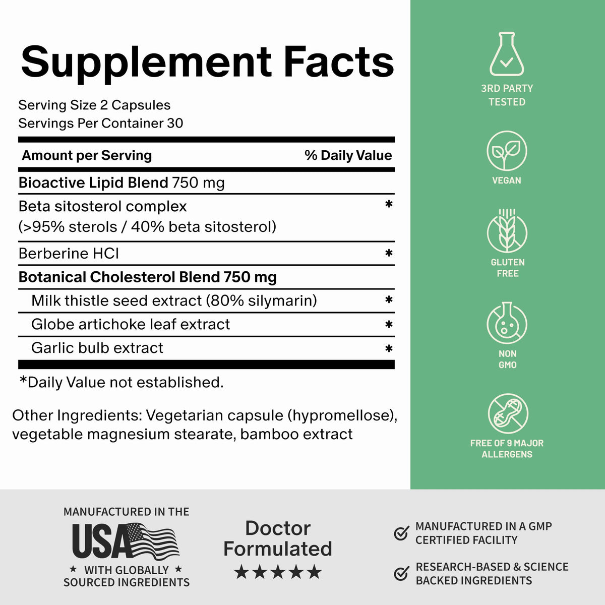 Snap Supplements Complément Alimentaire Cholestérol sur une table avec un verre d'eau