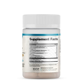 Snap Supplements Complément Alimentaire Fer 60 Capsules Végétales sur une table