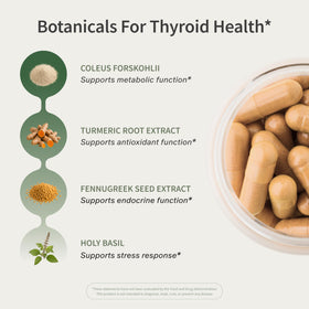Snap Supplements Complément Alimentaire Thyroïdien 60 Capsules côté