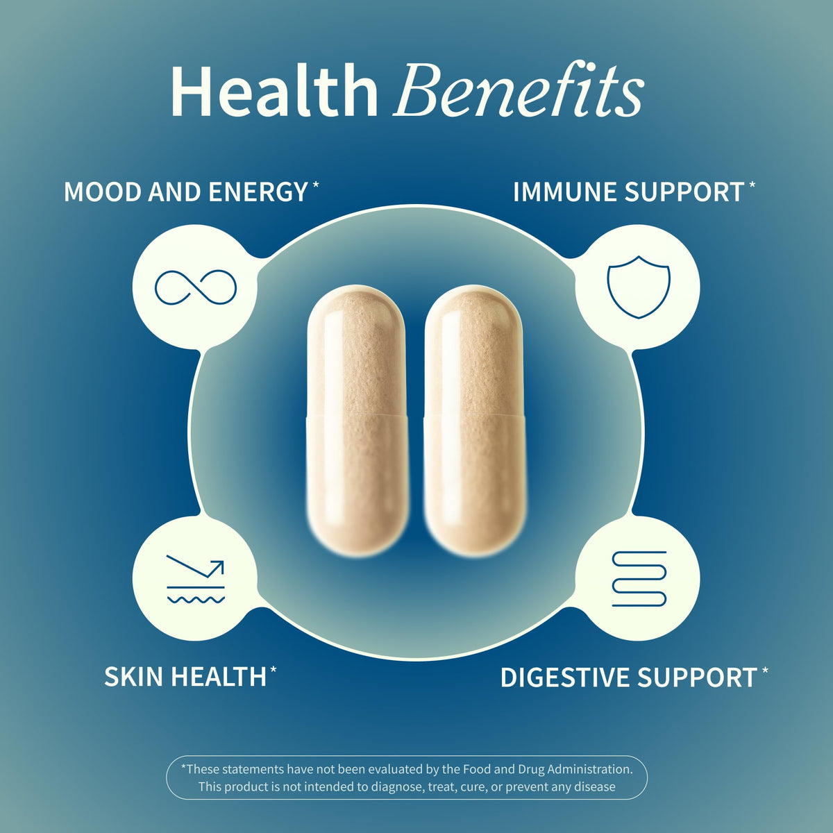 Snap Supplements Irish Sea Moss - capsules sur une table