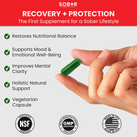 SOB+R Complément Alimentaire 30 Capsules avec étiquette