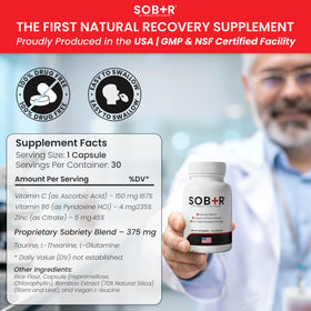 SOB+R Complément Alimentaire 30 Capsules côté droit