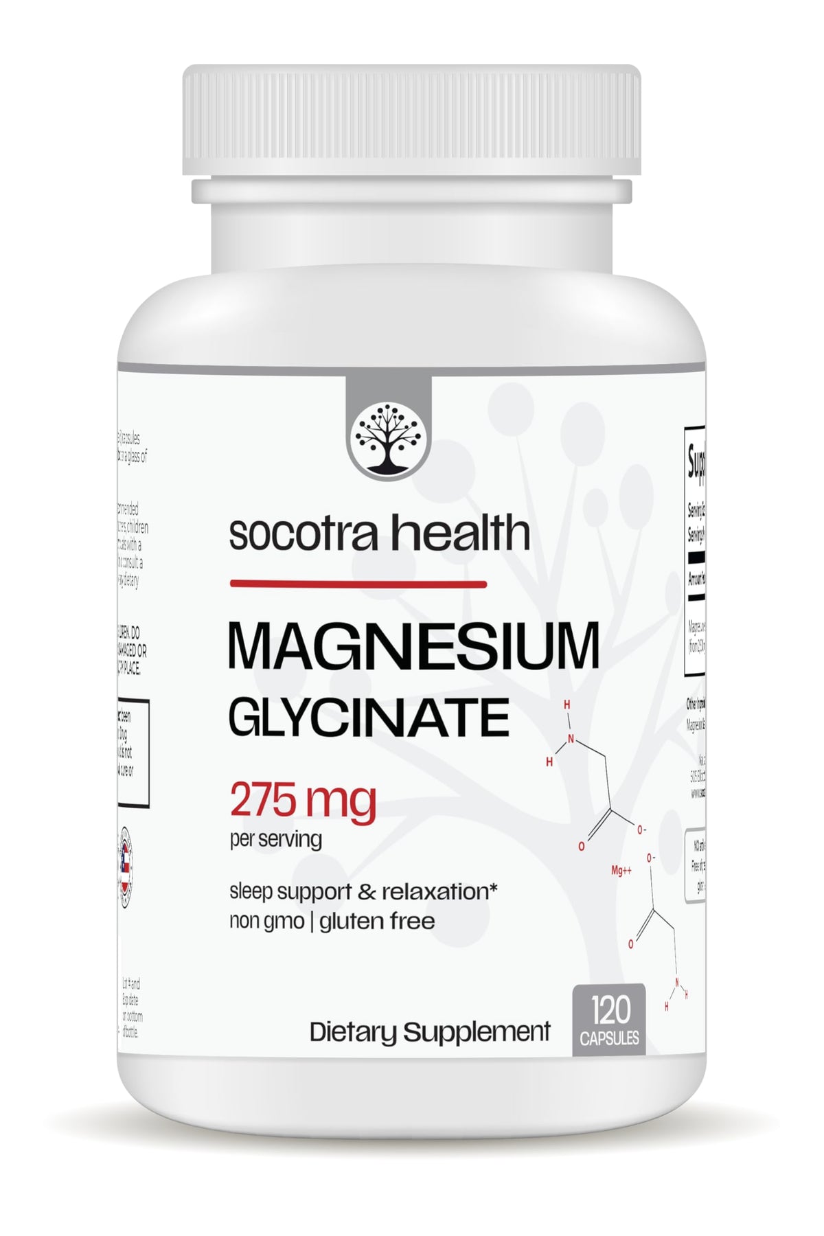 Socotra Health Glicinate de Magnésium 120 capsules végétales