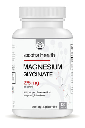 Socotra Health Glicinate de Magnésium 120 capsules végétales