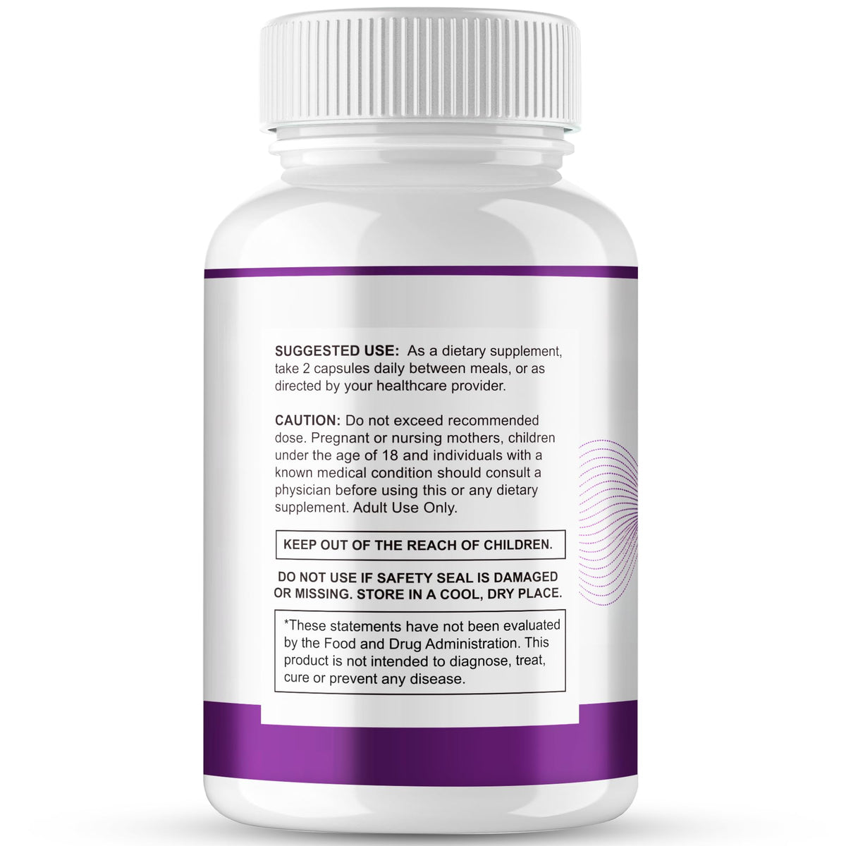 Sodatide Capsules IDEAL PERFORMANCE côté avec informations nutritionnelles