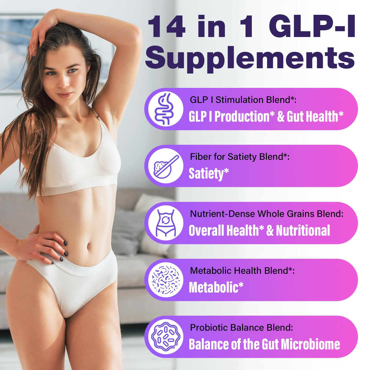 Soenihy GLP-1 complément alimentaire en poudre 549g vue de dessus