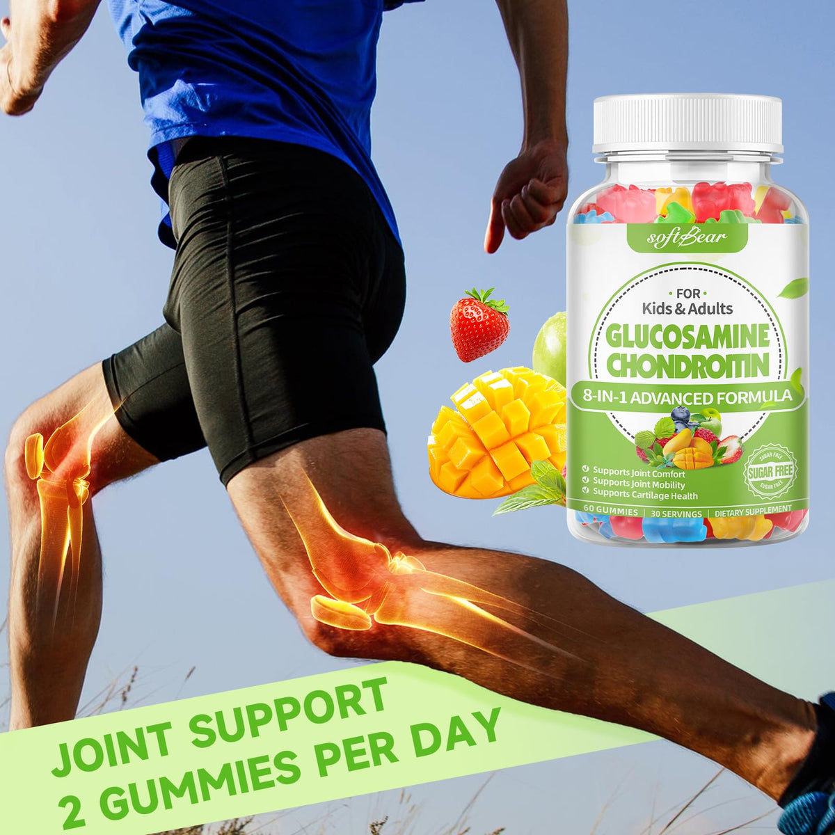 softbear Gummies Glucosamine Chondroitin ingredients list
