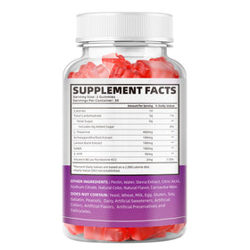 softbear Gummies L-Théanine 400mg opened bottle