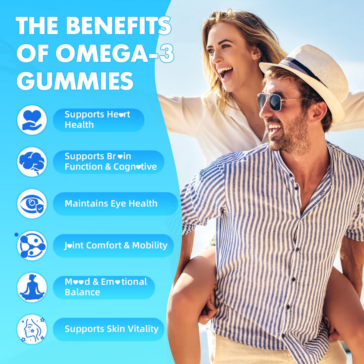 softbear Gummies Omega 3 1200mg, prise en main d'un gummy