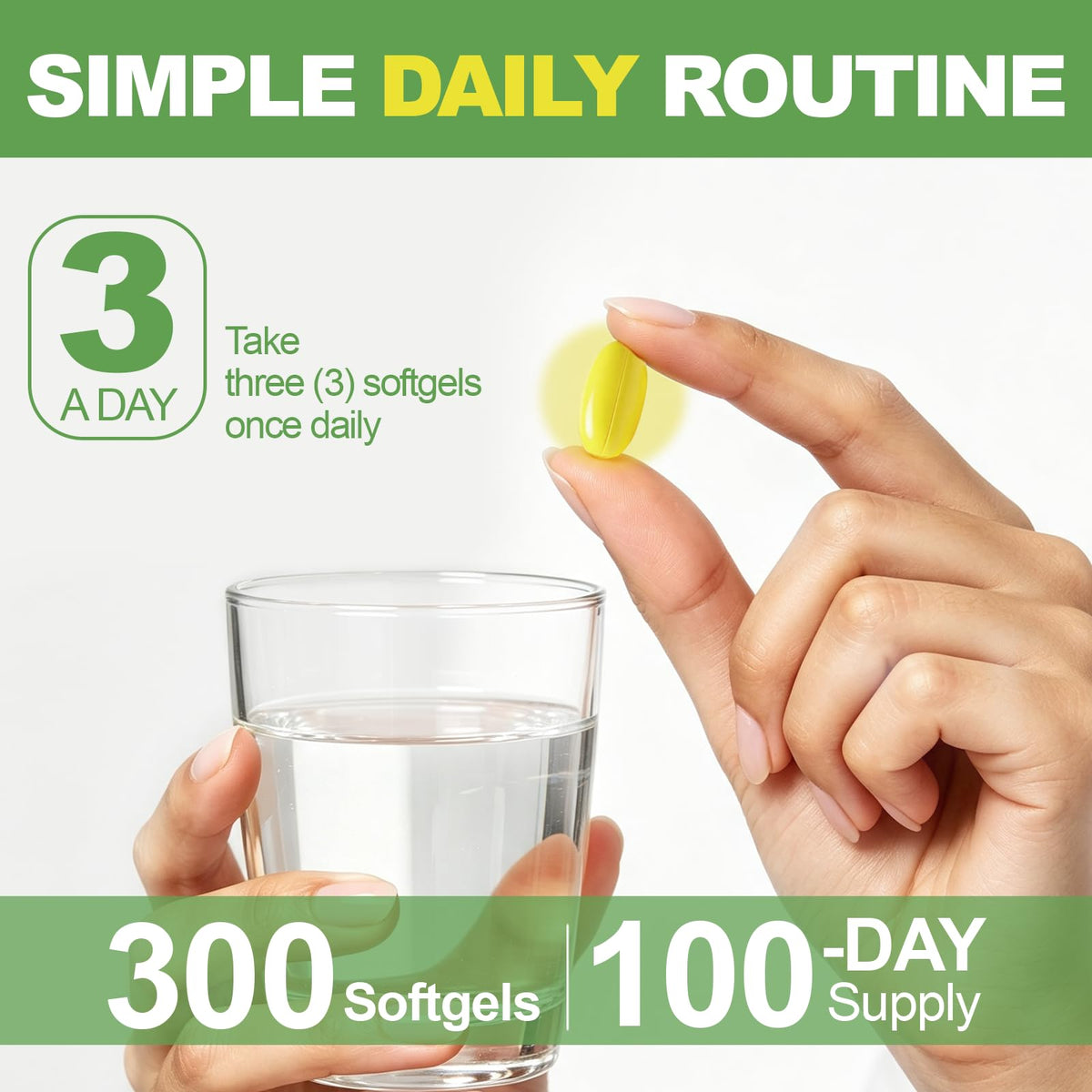 Softgel de Berberine HCl avec huile MCT