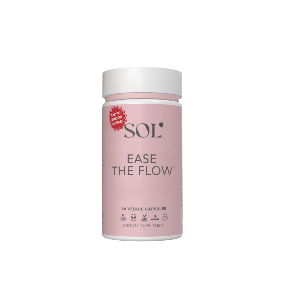 Sol Nutrition Ease the Flow boîte de 60 capsules frontale