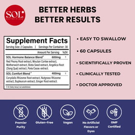 Sol Nutrition Ease the Flow capsules faciles à avaler