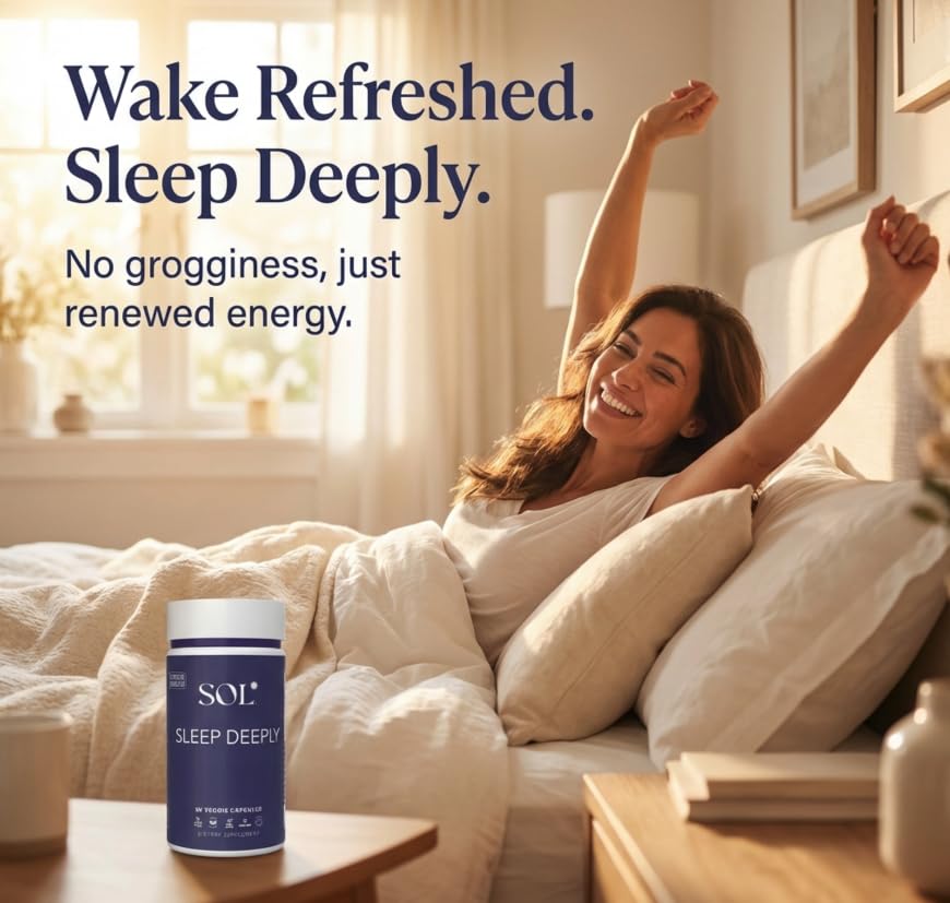 Sol Nutrition Sommeil 60 capsules avec description des bienfaits