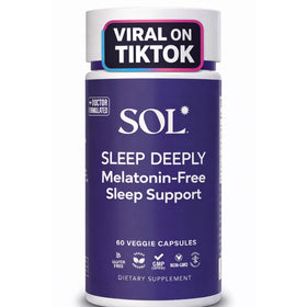 Sol Nutrition Sommeil 60 capsules vue avant avec étiquette