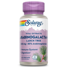 SOLARAY Arabinogalactan 300mg 60 VegCaps avant