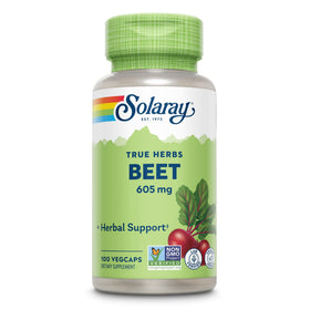 SOLARAY capsules de betterave 605 mg vue de face