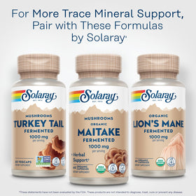 SOLARAY Champignon Maitake Fermenté Bio 1000 mg en utilisation