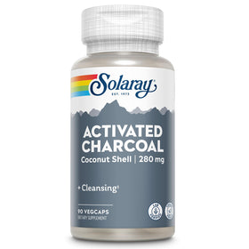 SOLARAY Charbon Actif 90 VegCaps vue de face