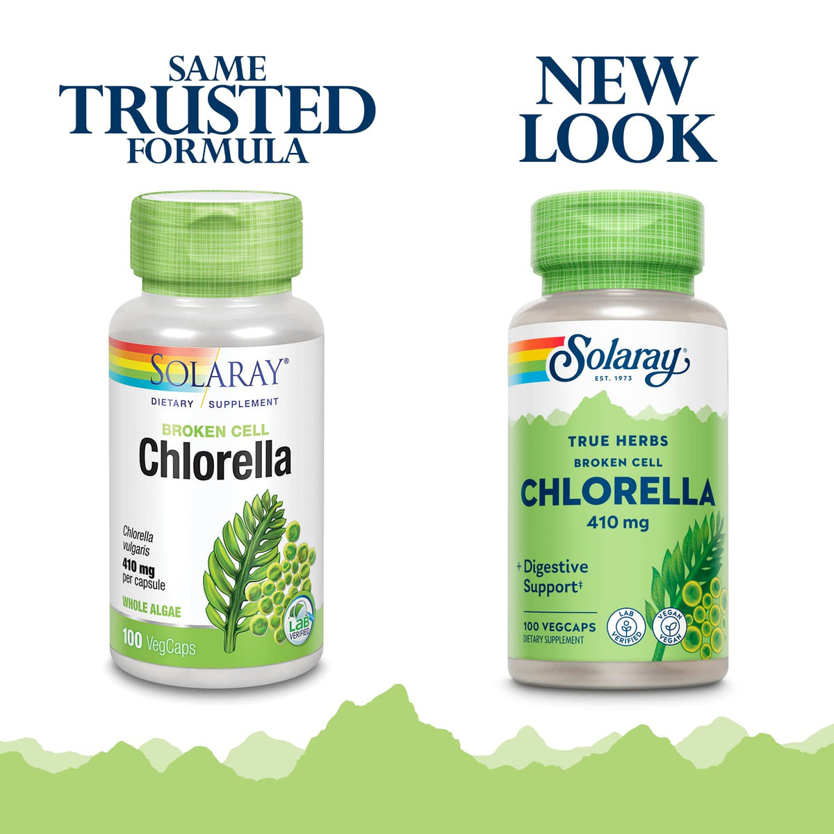 SOLARAY Chlorella 410 mg emballage ouvert