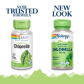 SOLARAY Chlorella 410 mg emballage ouvert