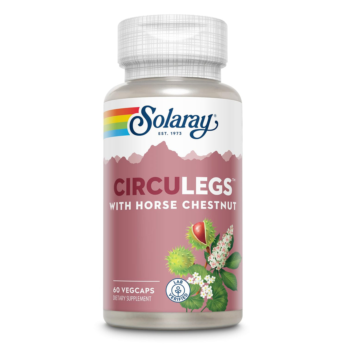 SOLARAY CircuLegs 60 VegCaps vue avant avec étiquette