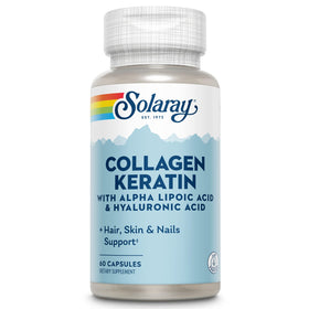 SOLARAY Collagène Keratine 60 Caps vue de face