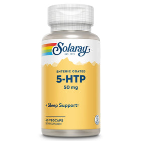 SOLARAY Complément 5-HTP 50 mg 60 capsules végétales face