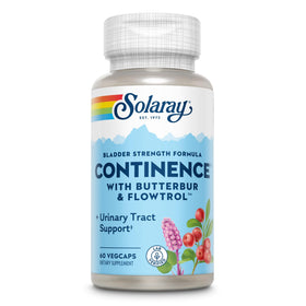 Solaray Continence gélules végétales 60 ct carton vue de face