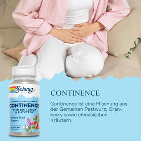 Solaray Continence gélules végétales 60 ct emballage ouvert