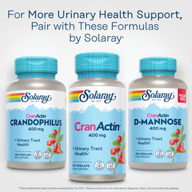 SOLARAY CranActin Extrait de Canneberge 400 mg capsules en détail