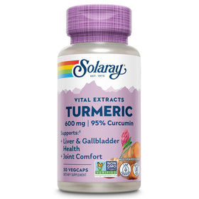 SOLARAY Curcuma 600 mg bouteille vue de face
