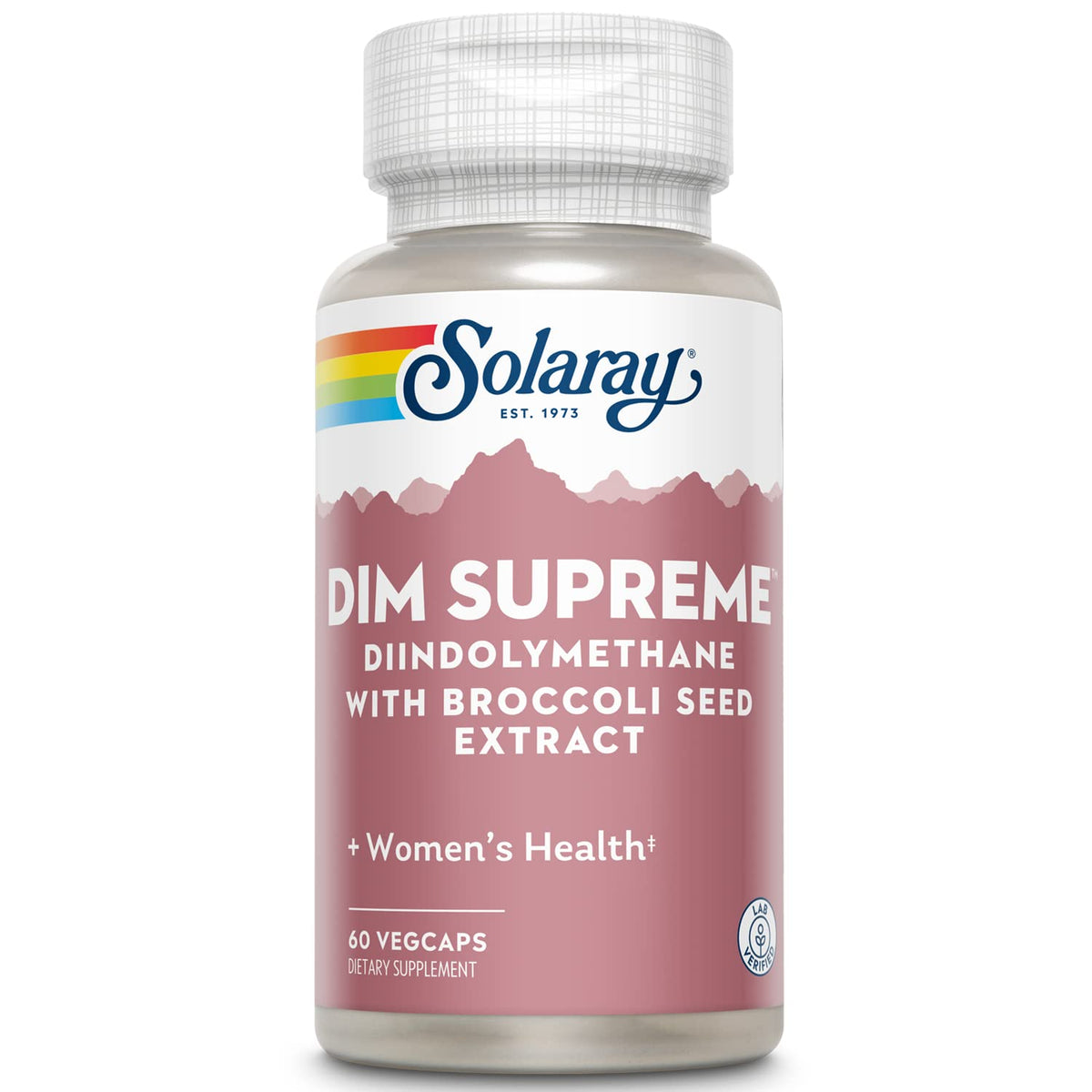 SOLARAY DIM 100 mg 60 VegCaps vue de face
