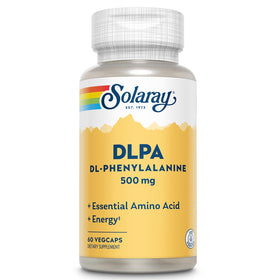 SOLARAY DL-Phenylalanine 500mg flacon de 60 capsules végétales