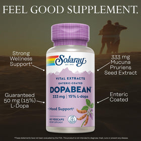 SOLARAY Dopabean 333mg, capsules dans un flacon