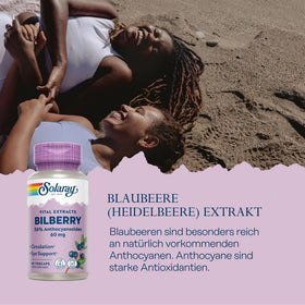 SOLARAY Extrait de Baies de Myrtille 60 mg vue arrière