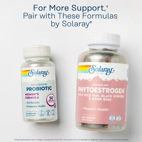 SOLARAY Extrait de Baies de Vitex 225 mg - gélule sur une cuillère
