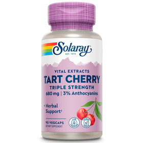 SOLARAY Extrait de Cerise Acide 90 VegCaps vue de face