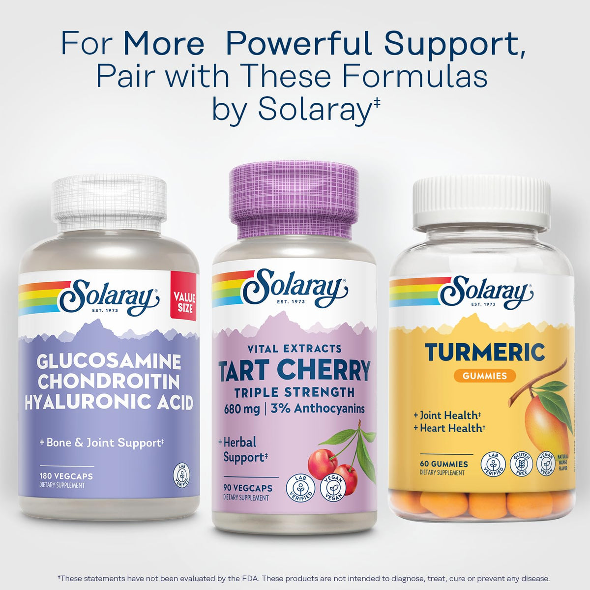 SOLARAY Extrait de Cerise Acide contenu des capsules