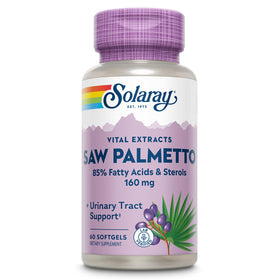 SOLARAY Extrait de Palmetto 60 gélules avant
