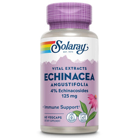 SOLARAY Extrait de Racine d'Échinacée Angustifolia 125 mg, vue de l'avant