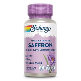 SOLARAY Extrait de Safran 30 VegCaps vue avant
