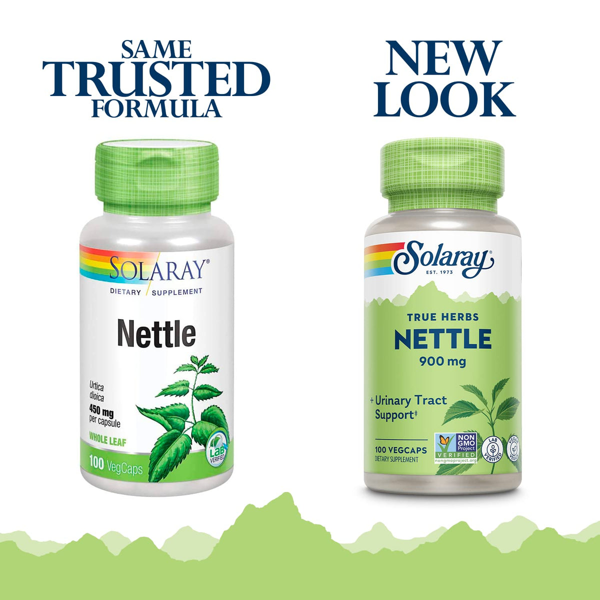 SOLARAY Feuille d'Ortie 900 mg capsules végétales