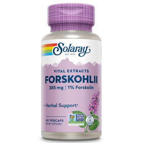 SOLARAY Forskohlii 385 mg capsules vue de face